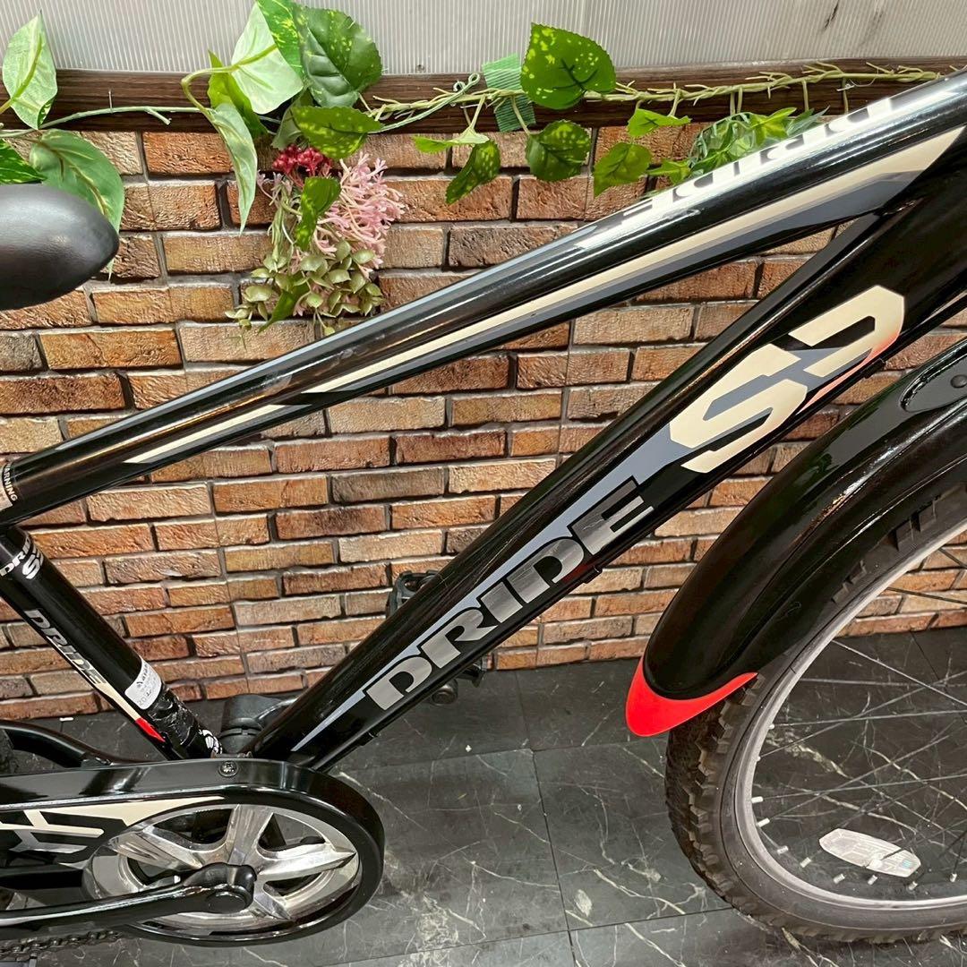 【91】子供用自転車 子供車 DRIDE ブラック 22インチ