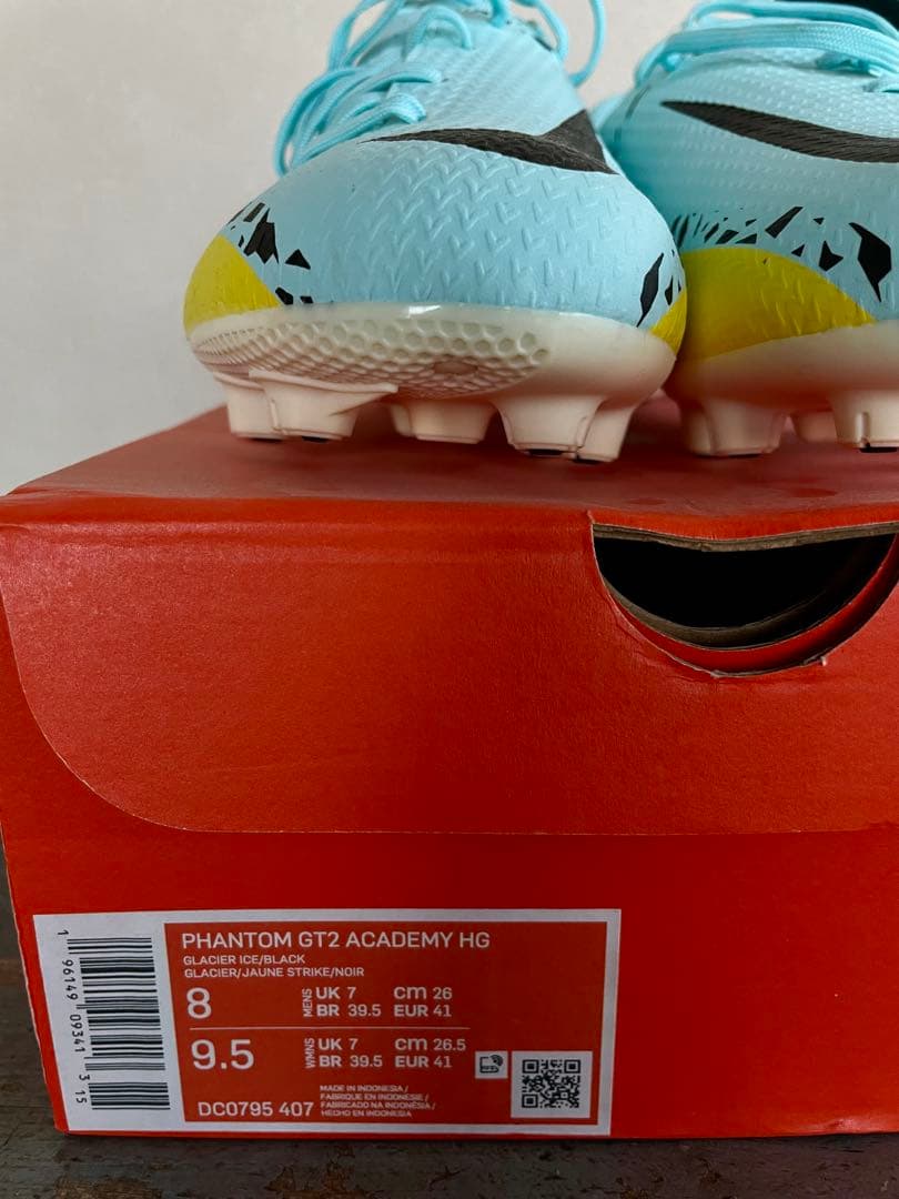 『新品！』ナイキファントムGT2サッカーシューズ アクアブルー26㎝