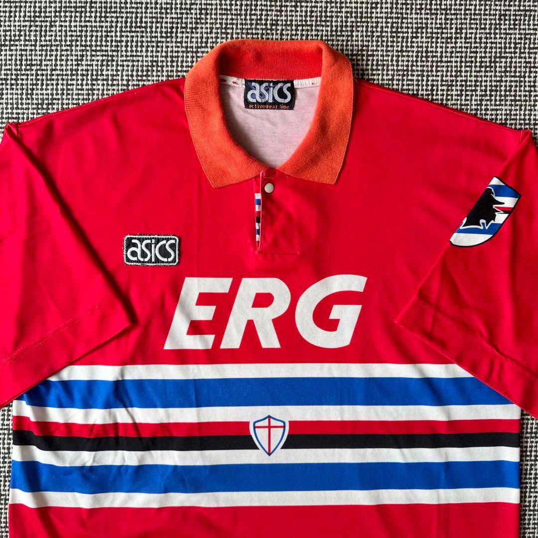 【希少サードモデル】サンプドリア ９２／９４（3rd）asics セリエA