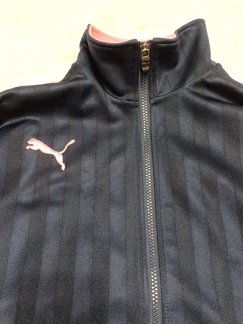 PUMA プージャジャージ セットアップ ネイビー ピンク S