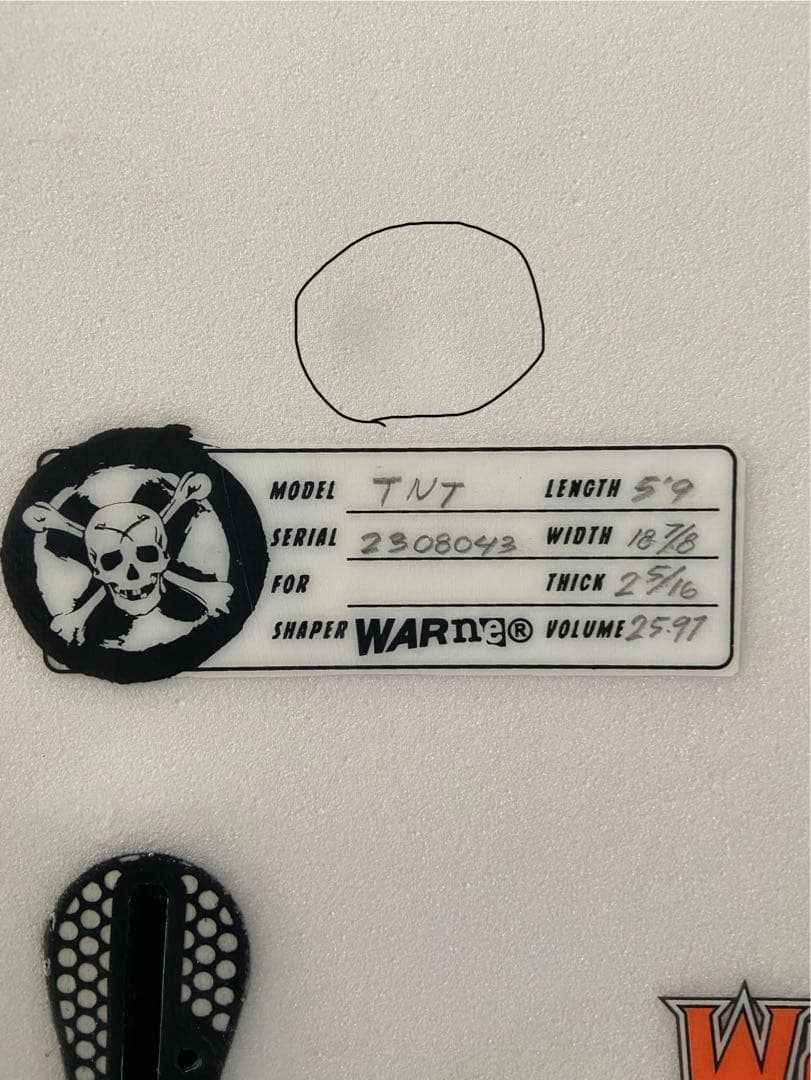 ワーナー サーフボード warner 伊藤リアル　クイックシルバー　1975