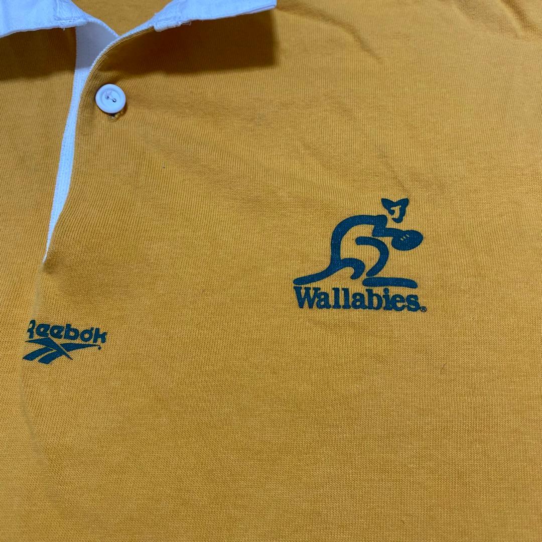 90s オーストラリア限定 Wallabiesラガーシャツ リーボック