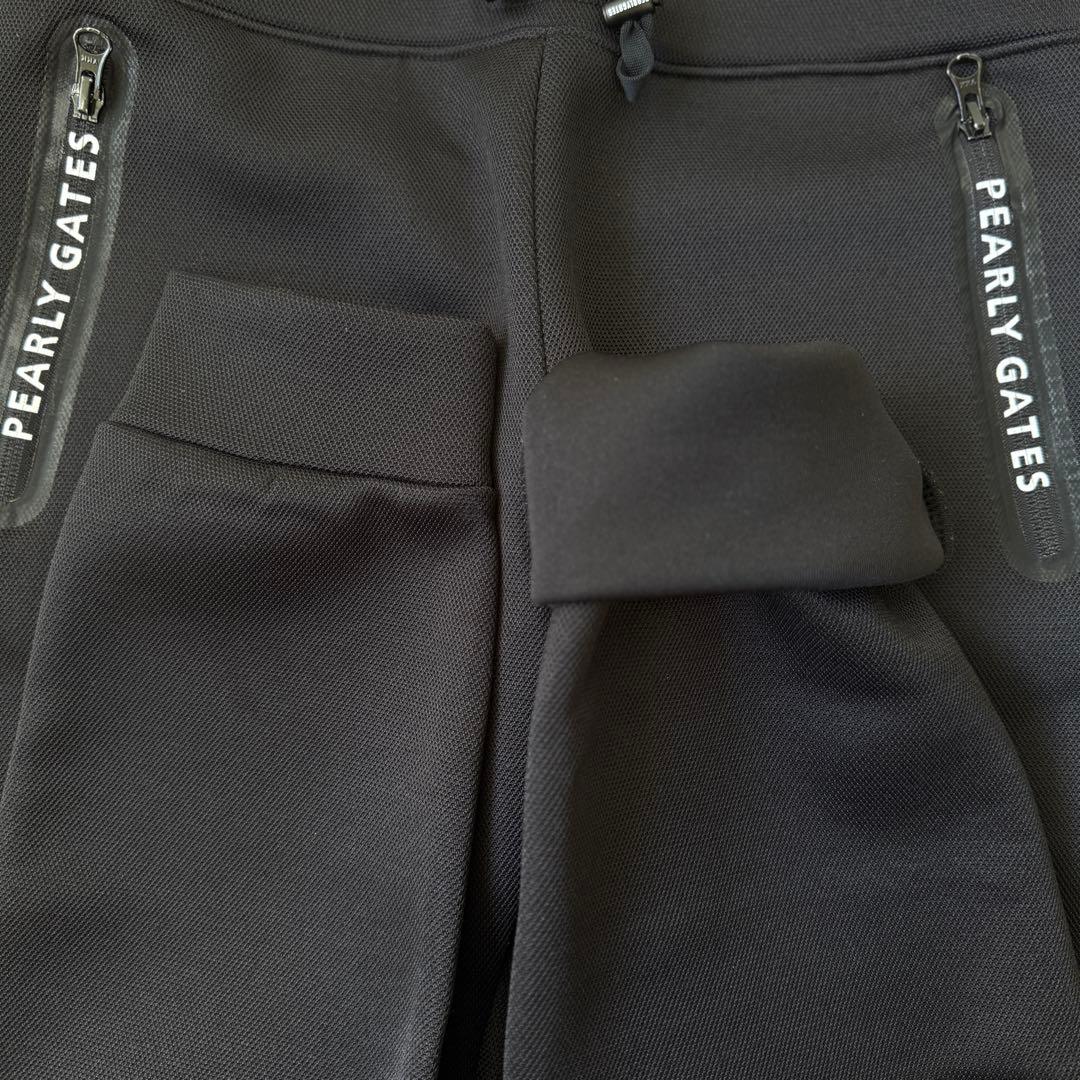 パーリーゲイツ　ジョガーパンツ　黒　S〜M相当　ブラック　ジャージ　美品　3