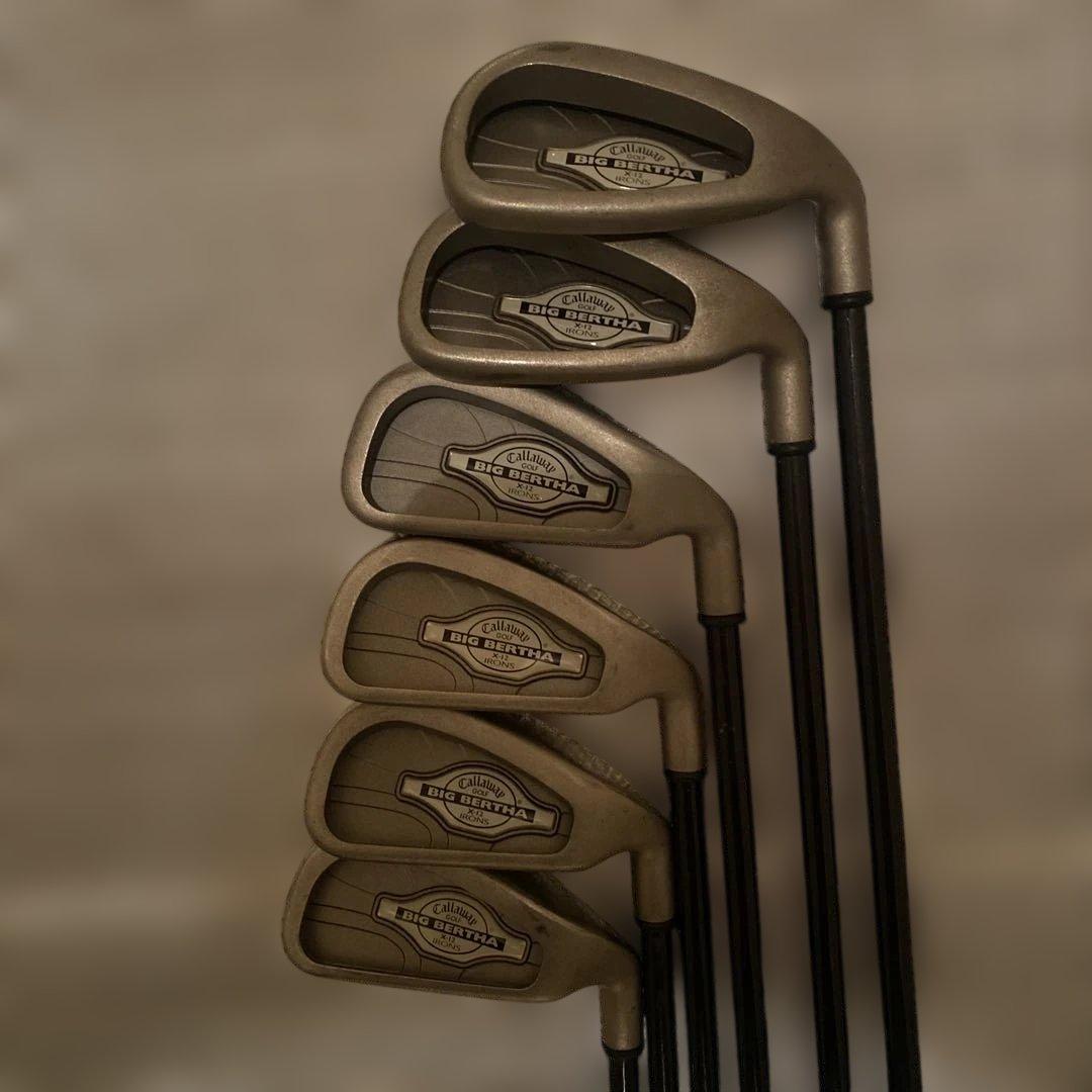 Callaway BIG BERTHAアイアン6セット レイ・フロイド4番ウッド