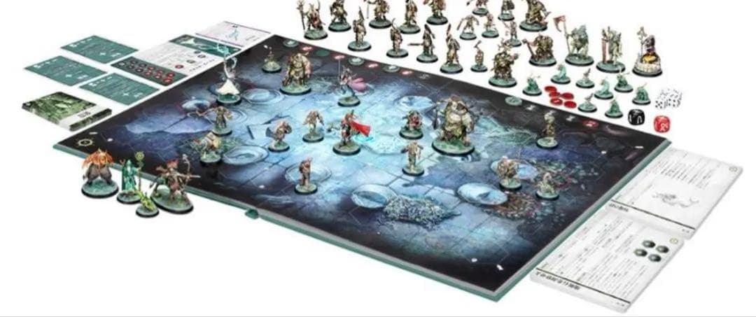 【ハードカバーマップブック】1 冊　ウォーハンマークエスト　ダークウォーター