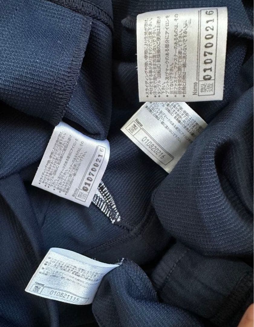 限定値下げ！　Mizuno ウォームアップウェア 上下2セット ネイビー