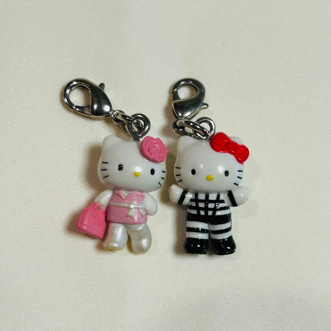 ご当地キティ　根付ストラップ　ボールペン　ファスナーマスコット　6点セット