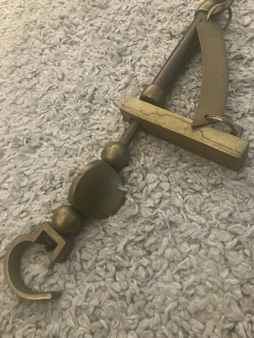 アンティーク　自在鉤　全長約150cm