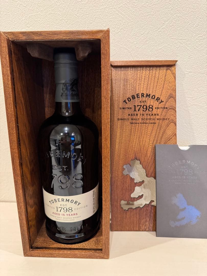 ウイスキー Tobermory 1798 Edition 15 Years 750ml