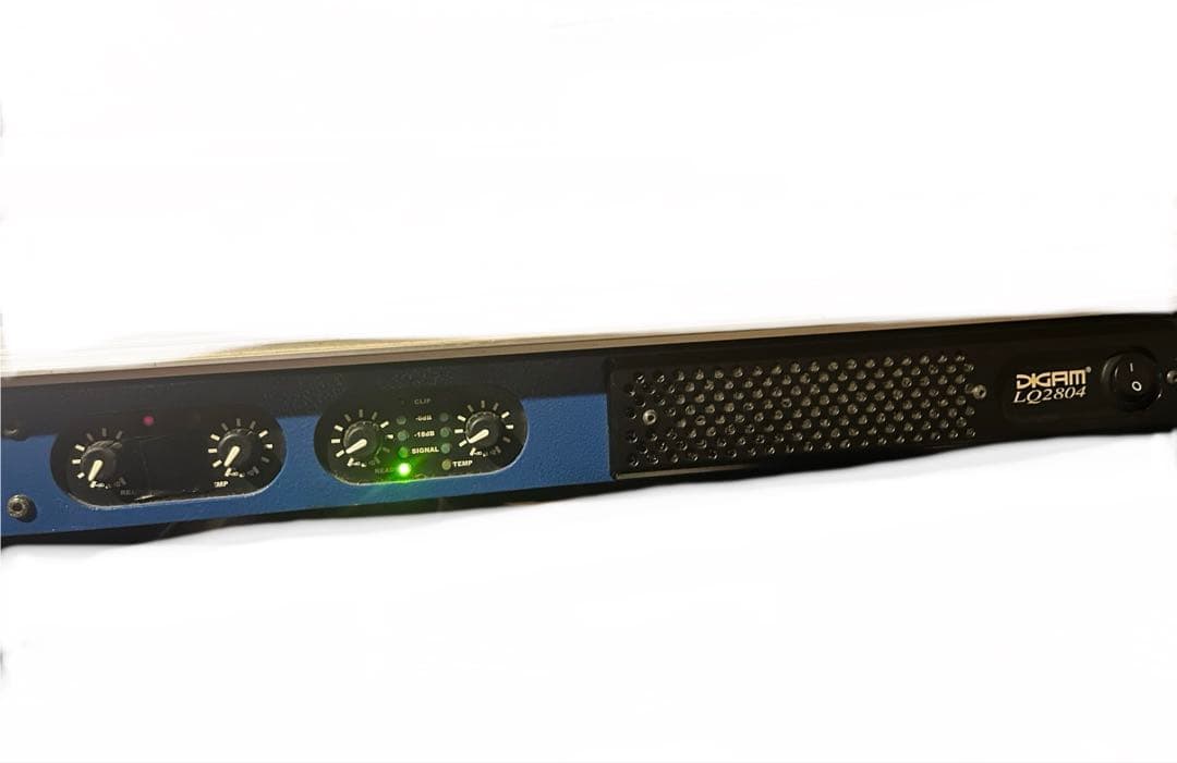 DIGAM LQ2804 音響特機 業務用 4ch パワーアンプ ジャンク