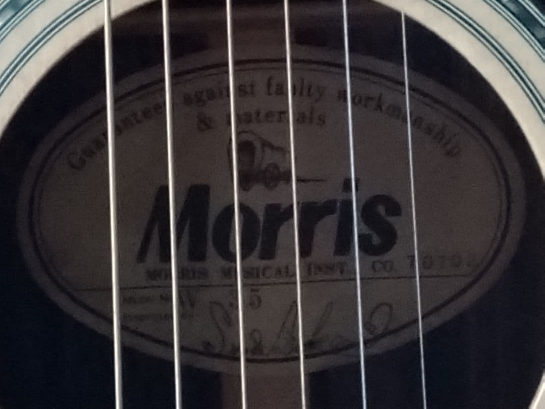 ギター Morris FOLKGUITAR