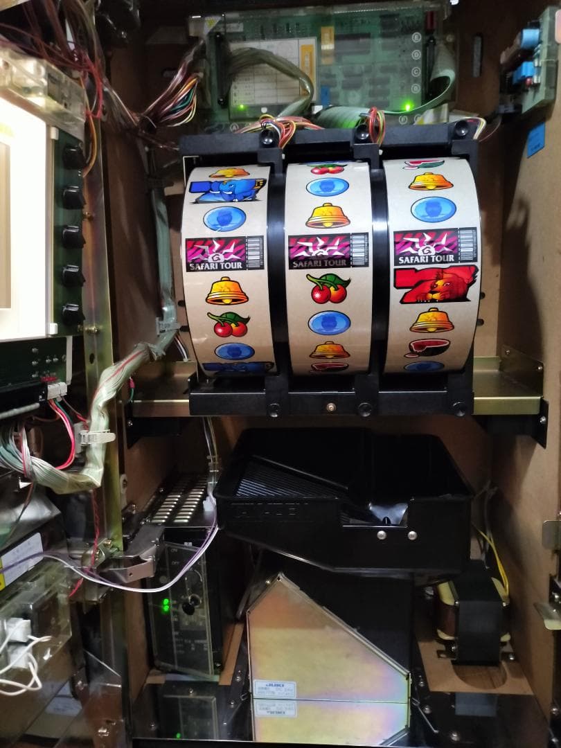 【パチスロ実機】ロデオ★オオガメラ【オートプレイ付不要機付】４号機・レア