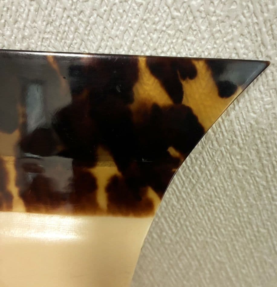 三味線　撥　バチ　べっ甲　ケース付き