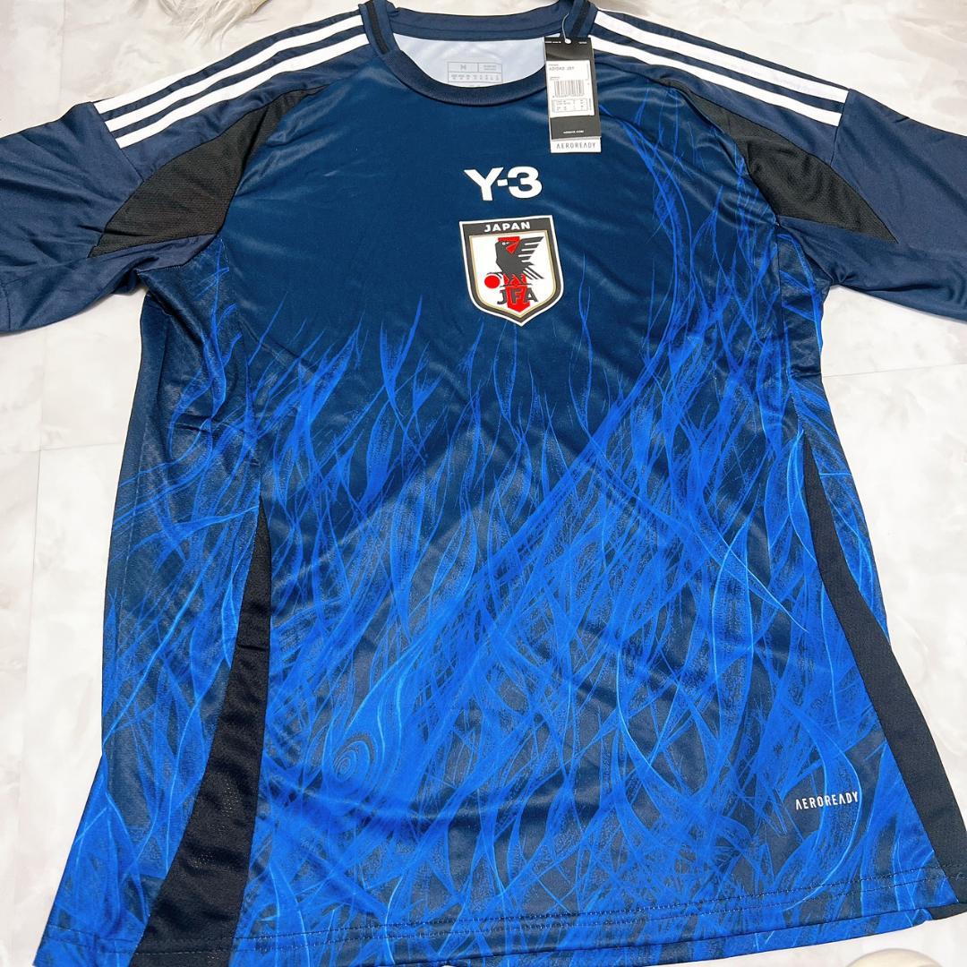 adidas Y-3 日本代表 ユニフォーム 炎グラフィック M