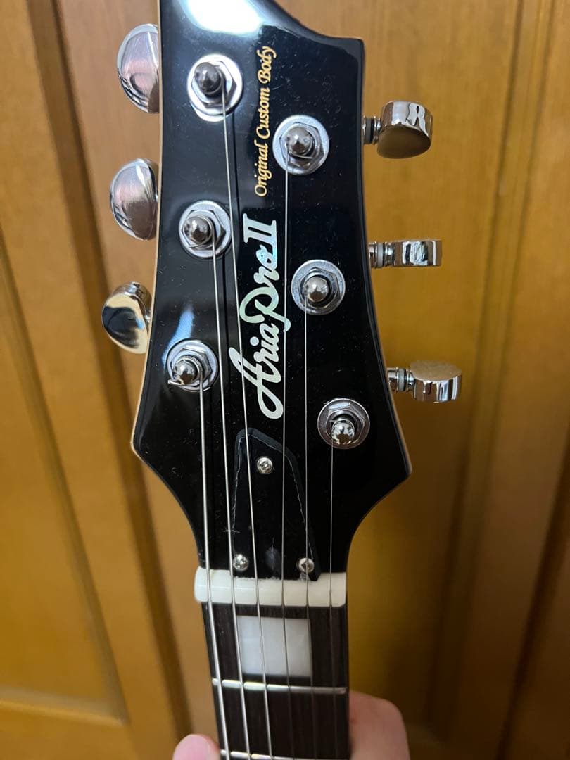 ひろパパAria Pro Ⅱ エレキギター レスポールPE-480