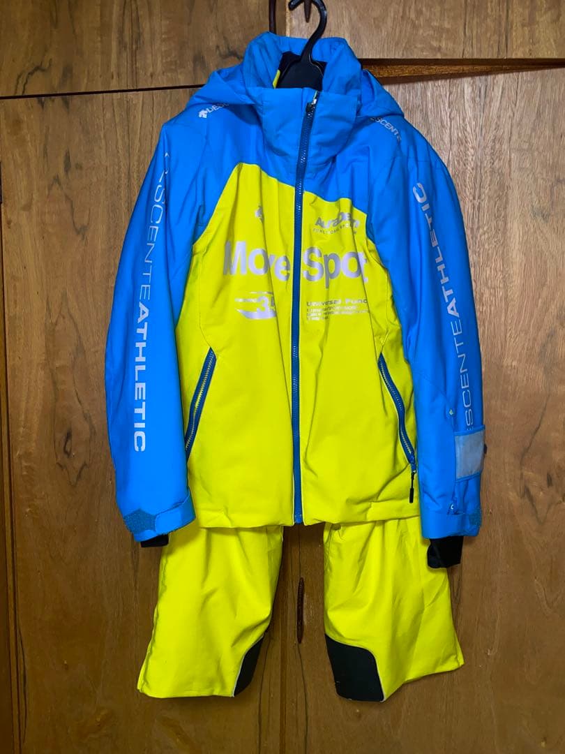 スキーウェア 青と黄色 Ｓサイズ