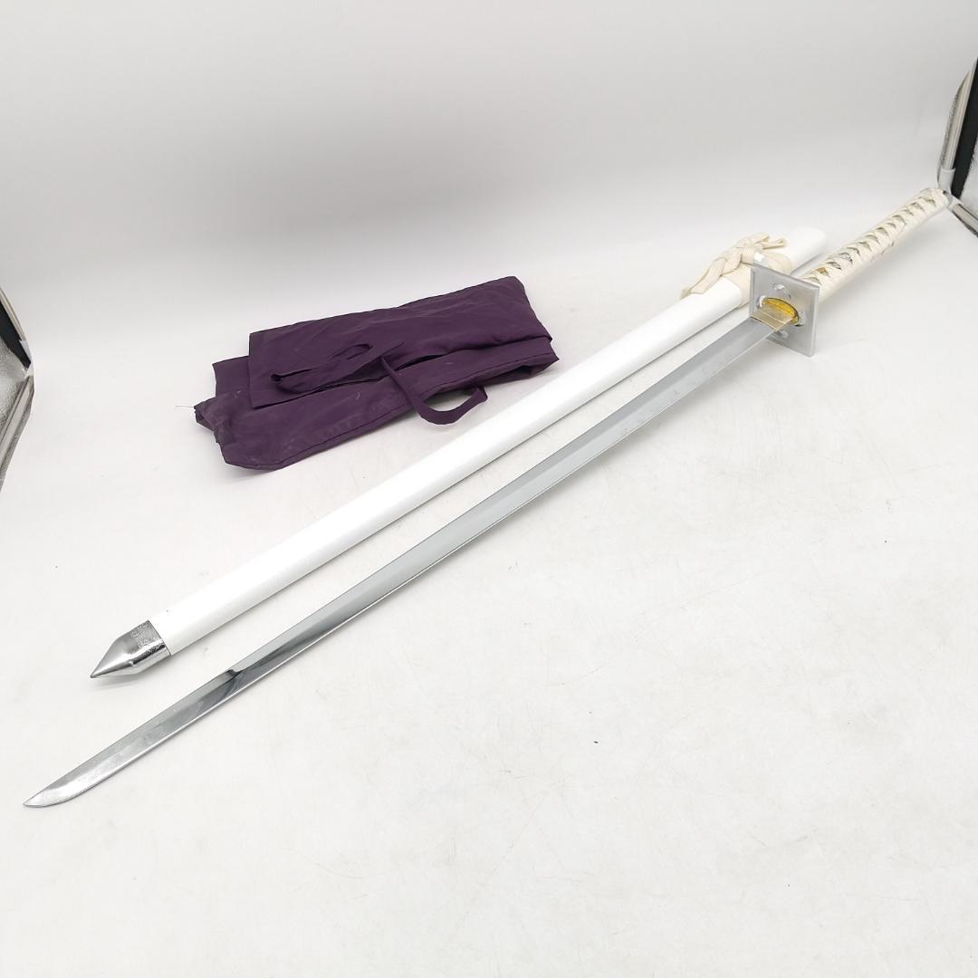 2958番 模造刀 風魔 大刀 刃紋入り刀身 刀袋付き 美術刀