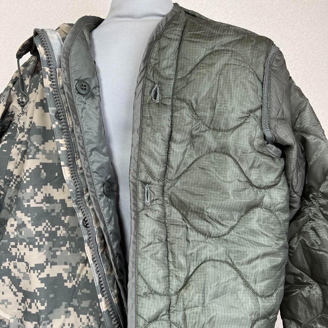 米軍 実物 レインパーカー ACU 上下