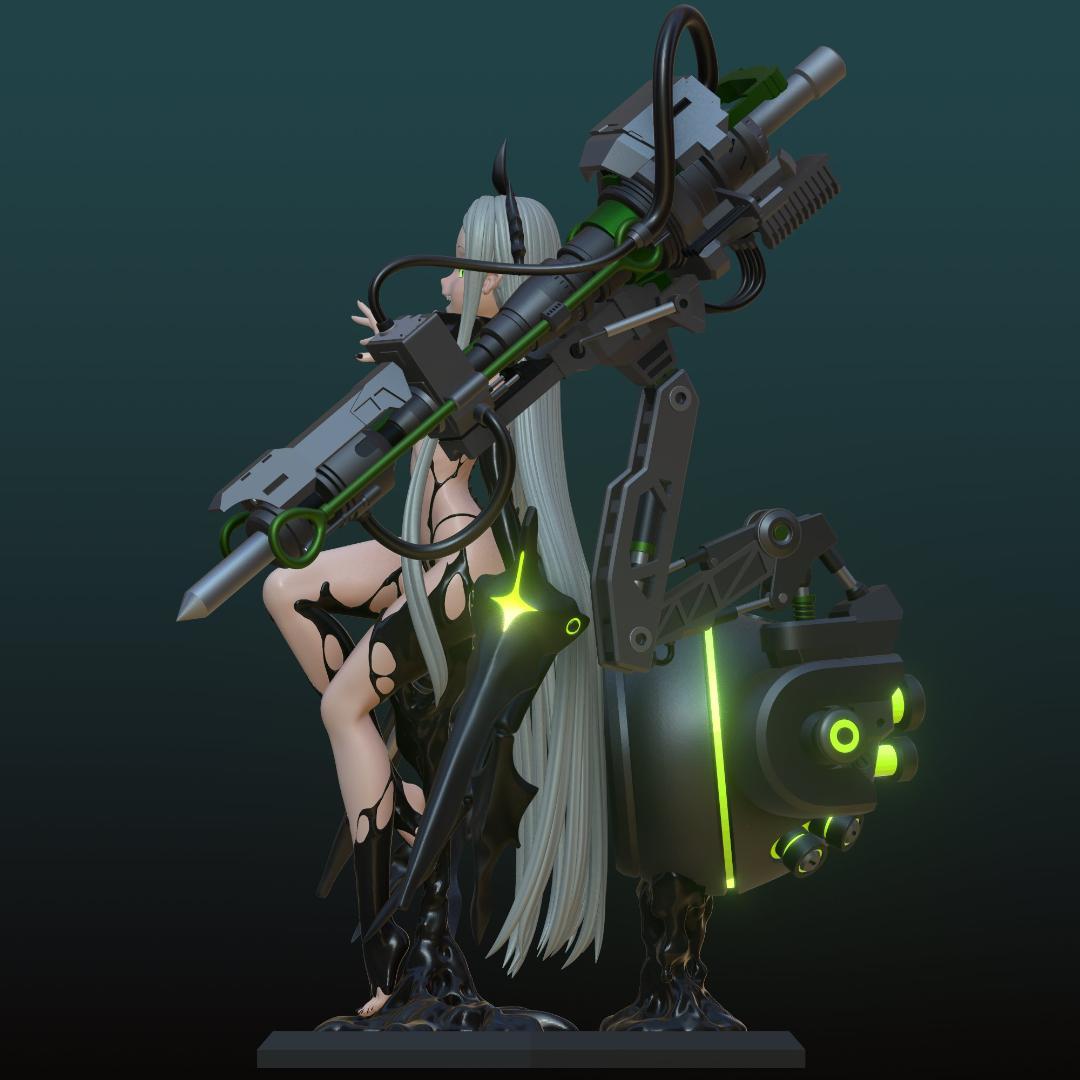 ガレージキット 勝利の女神:NIKKE レヴィアタン / 未塗装未組立