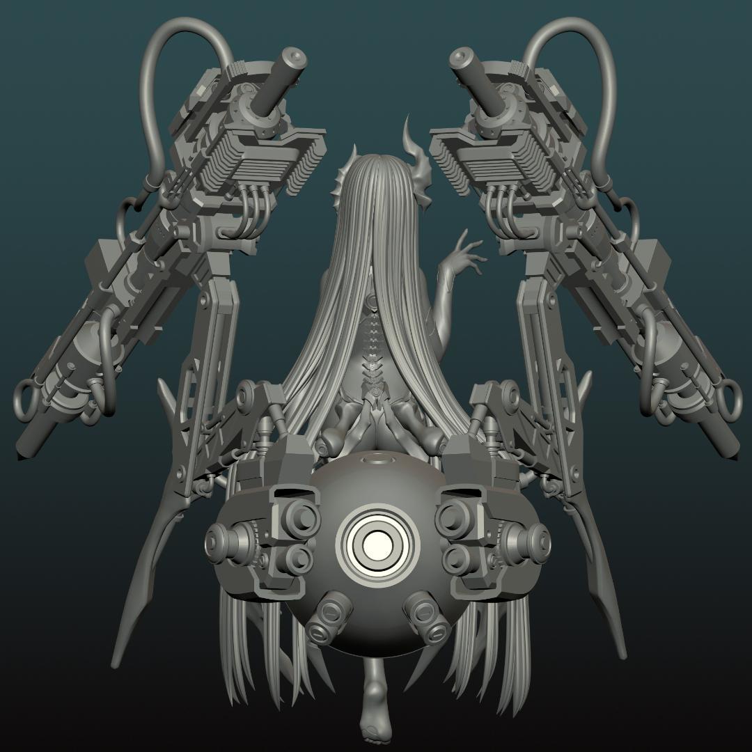 ガレージキット 勝利の女神:NIKKE レヴィアタン / 未塗装未組立