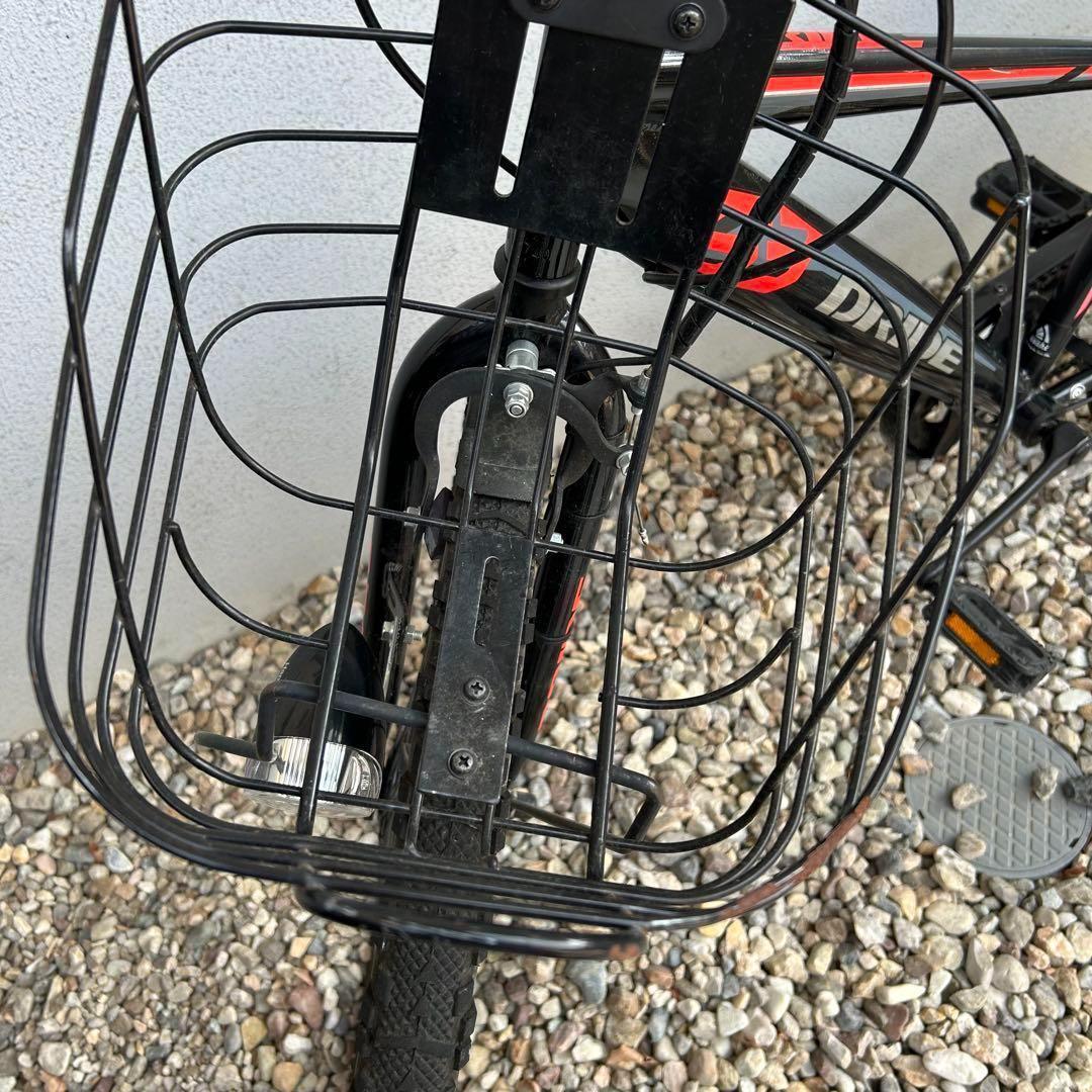 【送料込み】子ども用自転車 26インチ ブラック 《使用期間》約1年3ヶ月