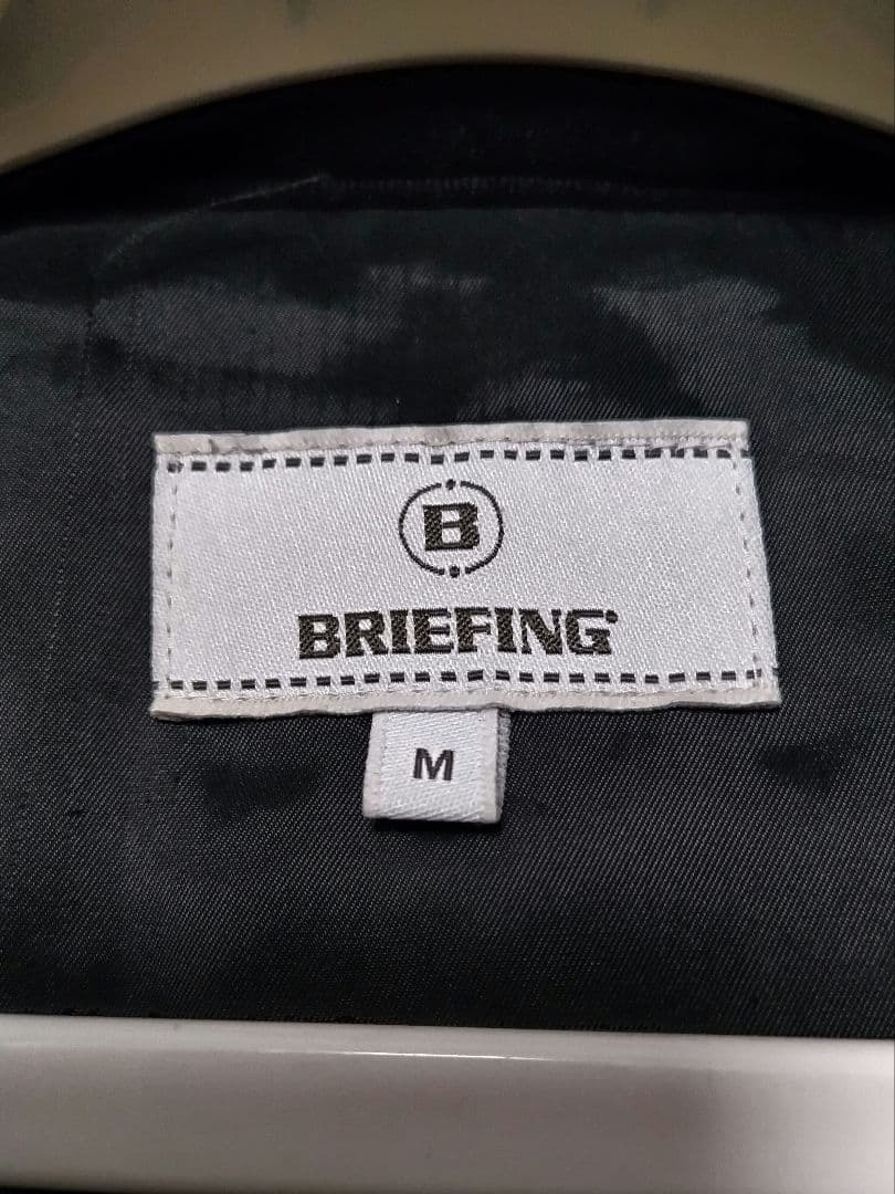 ブリーフィングゴルフ　ハイブリッド　ウォームパーカー　黒