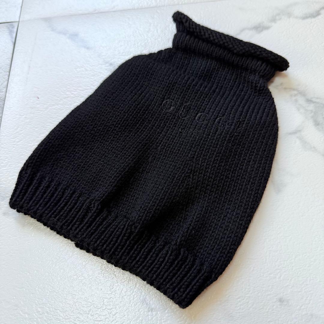 グッチ ドッグ ロゴ刺繍 犬服 小型犬 ドッグウエア セーター　ニット　未使用
