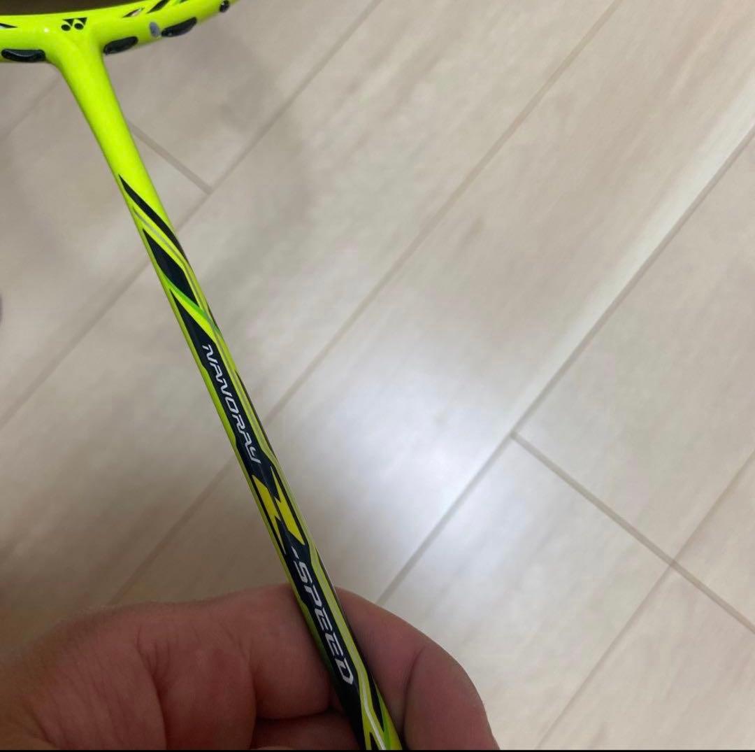 YONEX Nanoray Speed 3U G5 イエロー/ブラック