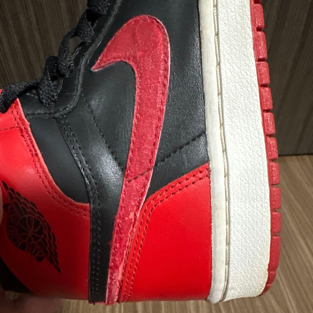 AIR JORDAN1 HI OG BRED 2001 復刻　27.0