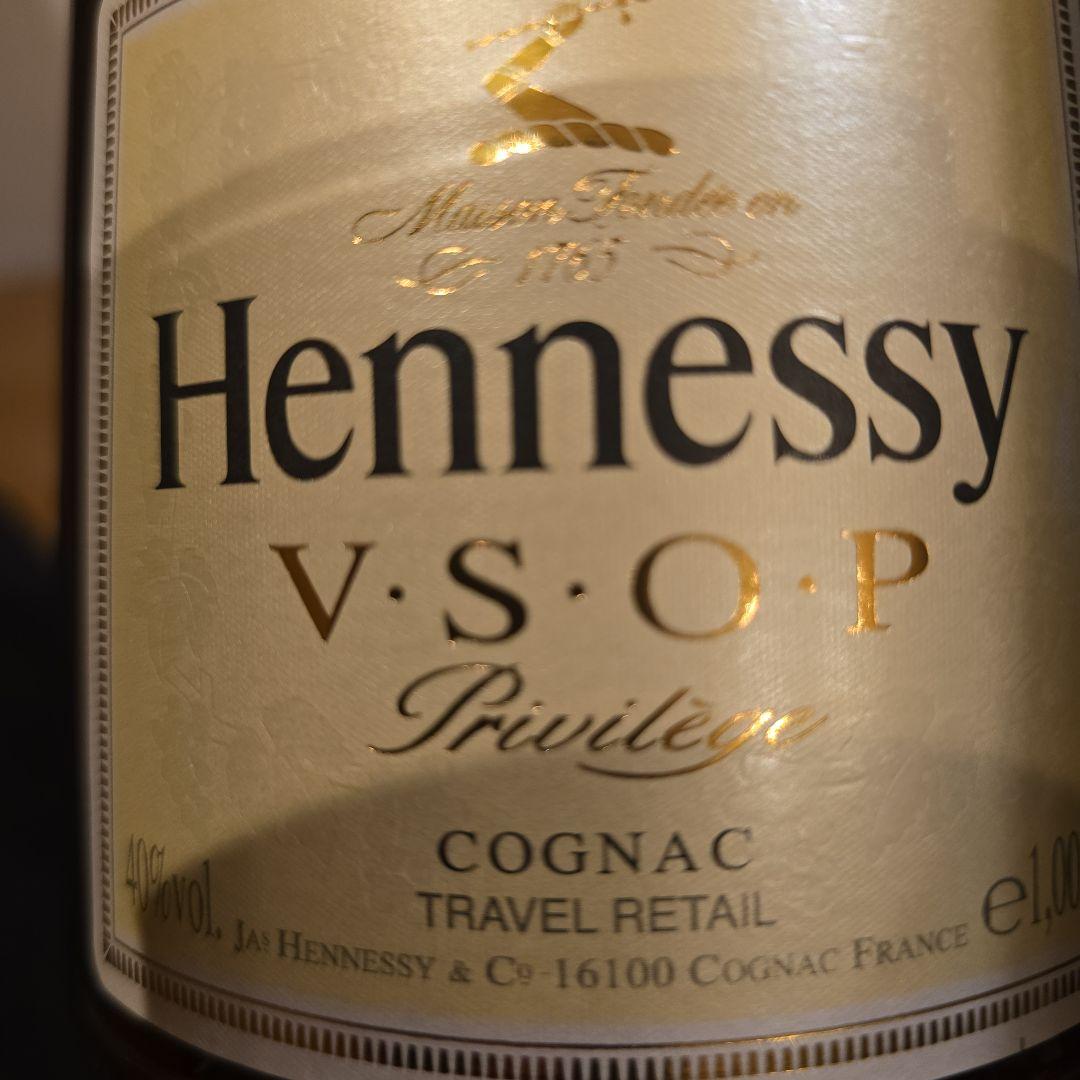 Hennessy VSOP ブランデー 1L 40%