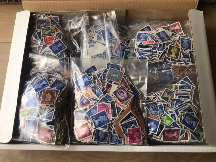 A2266 英国切手　エリザベス女王大量