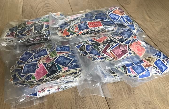 A2266 英国切手　エリザベス女王大量