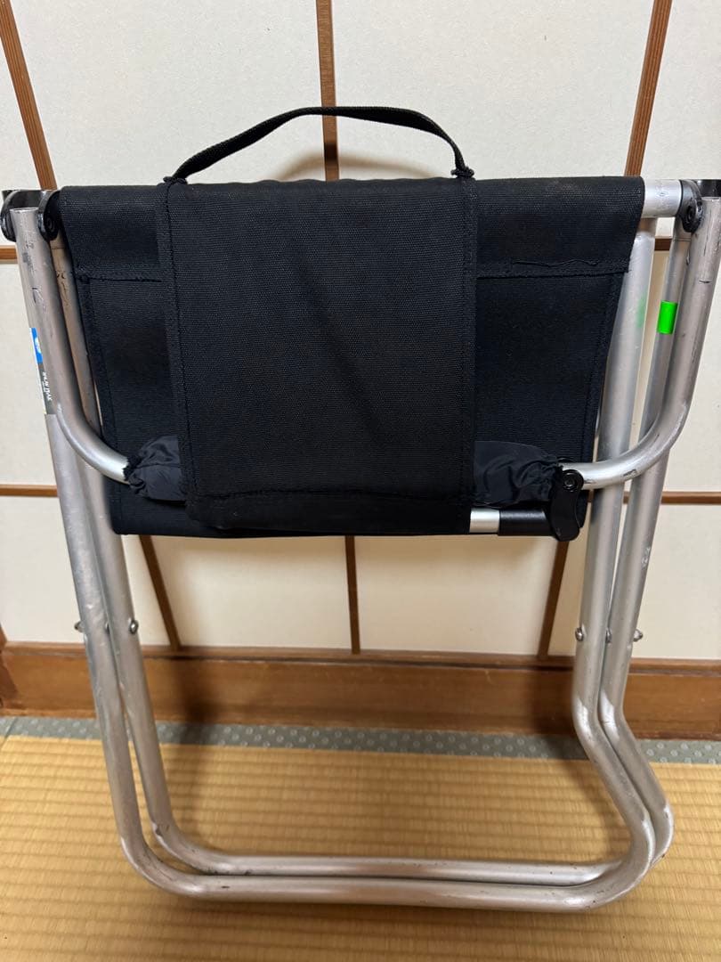 スノーピークフォールディングDチェア ブラック アウトドアチェア 折りたたみ
