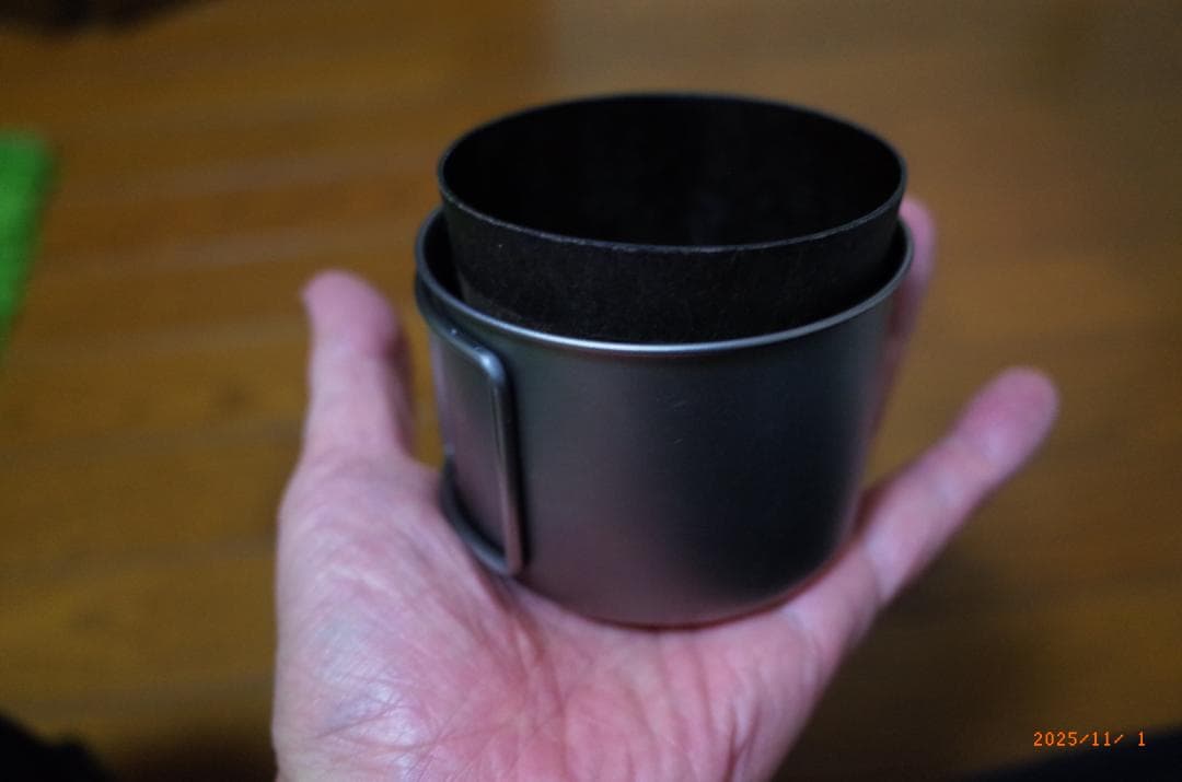 美品　トークス/チタン・マグ550NH&650&エバニュー/220&漆紙コップ