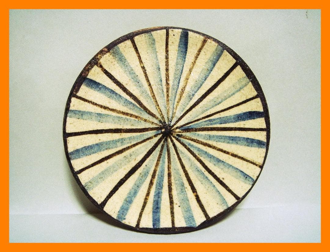 912『呉須 麦わら 豆皿 手塩皿 5枚』　/骨董品 古美術 アンティーク 古玩