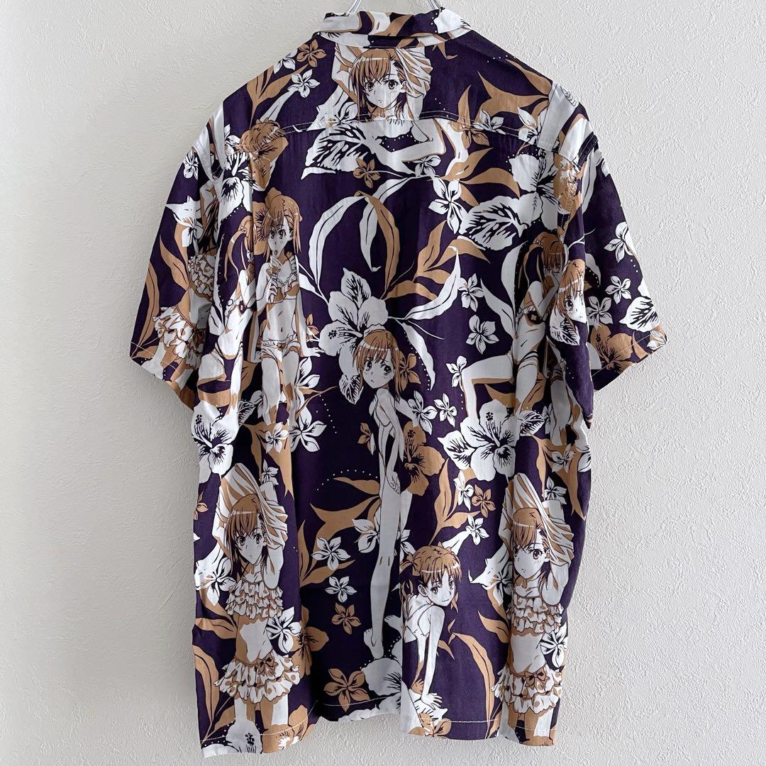 とある科学の超電磁砲 シャツ Lサイズ 漫画 アニメ 映画 ゲーム 声優