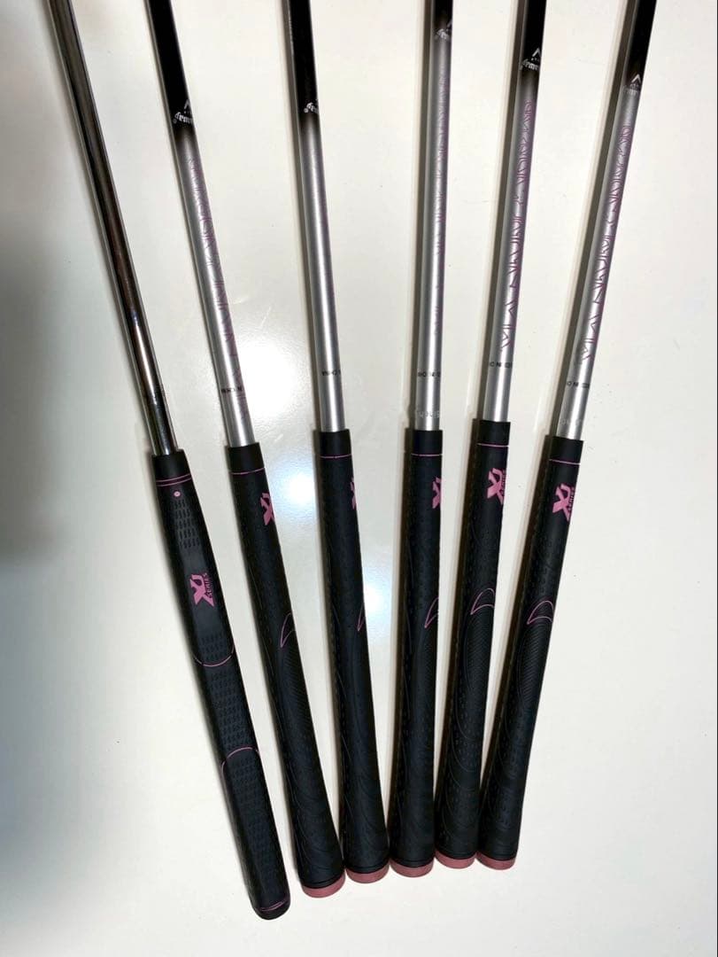 キャロウェイ XJ SERIES ジュニアゴルフ6本セット ピンク