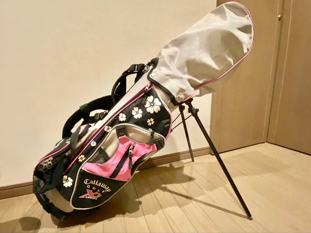 キャロウェイ XJ SERIES ジュニアゴルフ6本セット ピンク