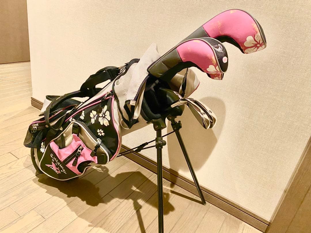 キャロウェイ XJ SERIES ジュニアゴルフ6本セット ピンク