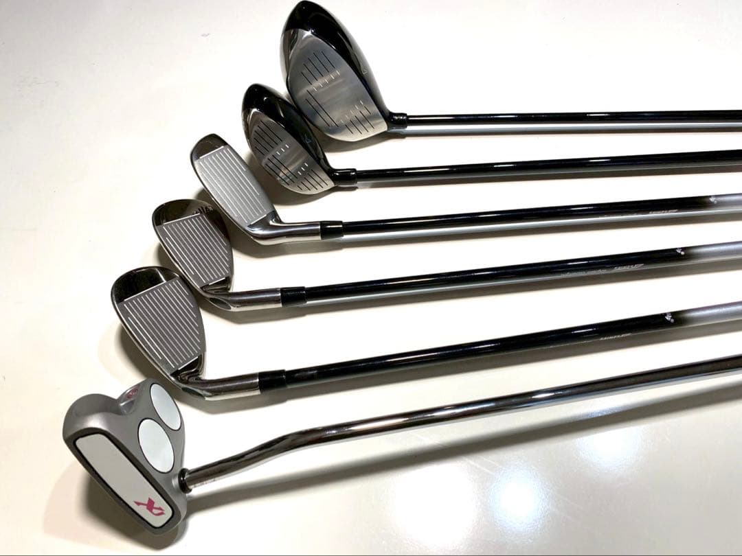 キャロウェイ XJ SERIES ジュニアゴルフ6本セット ピンク