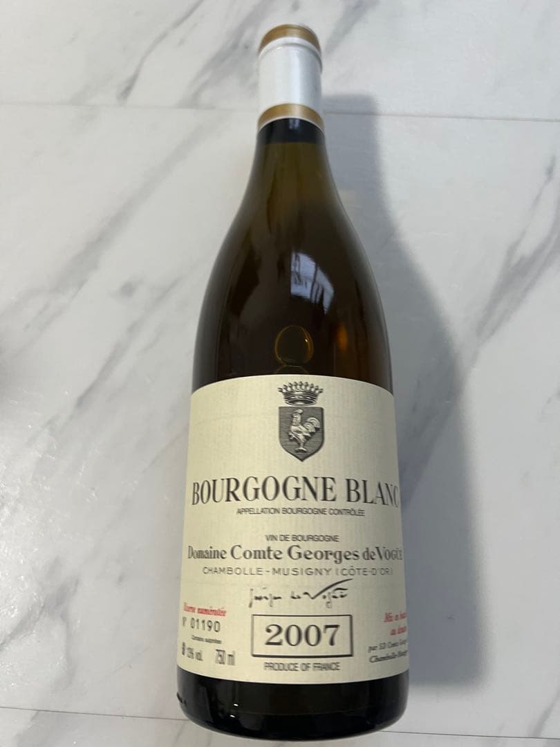 ドメーヌ・コント・ジョルジュ・ド・ヴォギュエ ブルゴーニュ・ブラン 2007