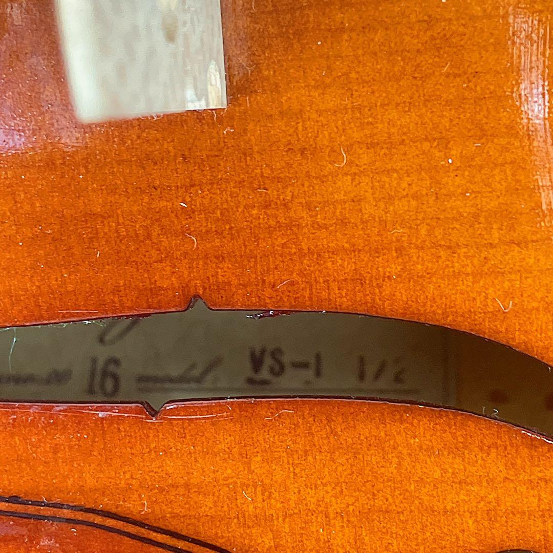 極美品　カルロジョルダーノ バイオリンセット ブラック VS-1 1/2