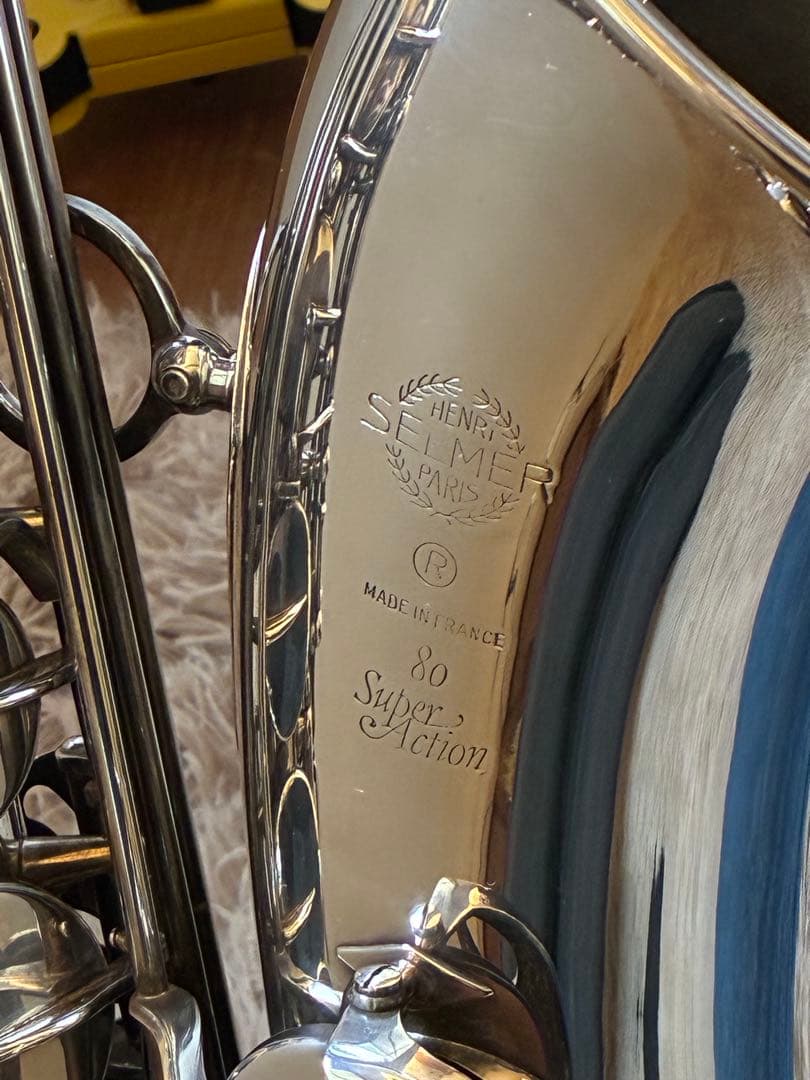 【美品】セルマー テナーサックス 銀メッキ スーパーアクション80 シリーズ1