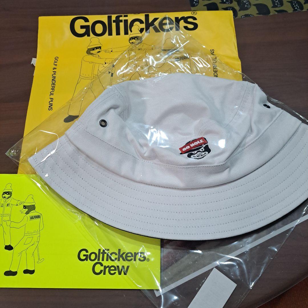 Golfickers バケットハット ホワイト