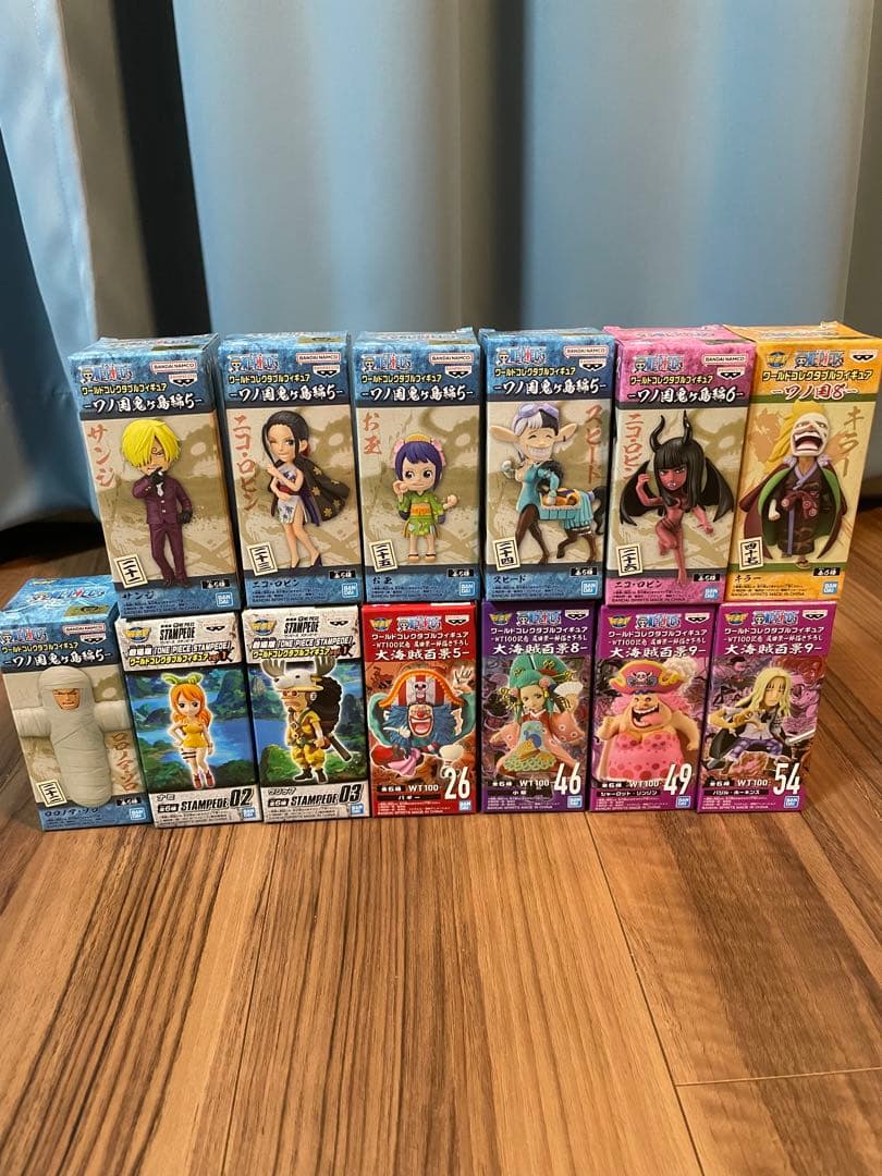 ワンピース ワールドコレクタブルフィギュア セット