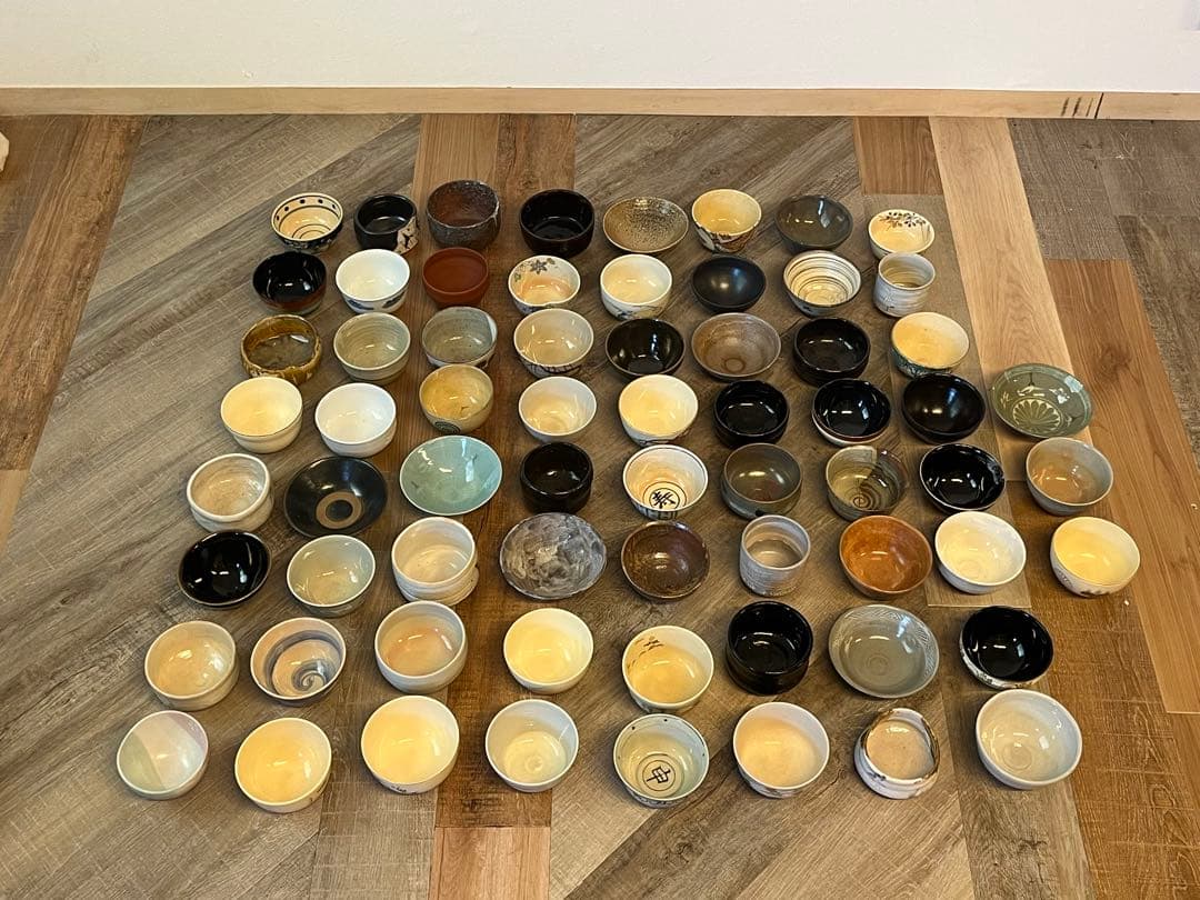 茶碗 抹茶碗 まとめて 67点 茶道具 箱無し 陶器 いろいろ まとめて