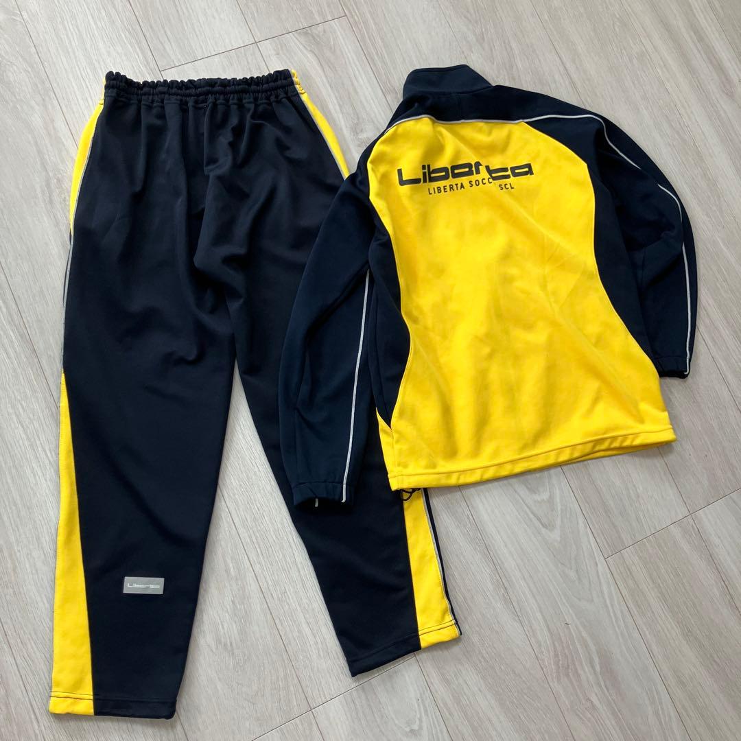 Liberta ジャージ 上下セット イエロー/ネイビー150センチ