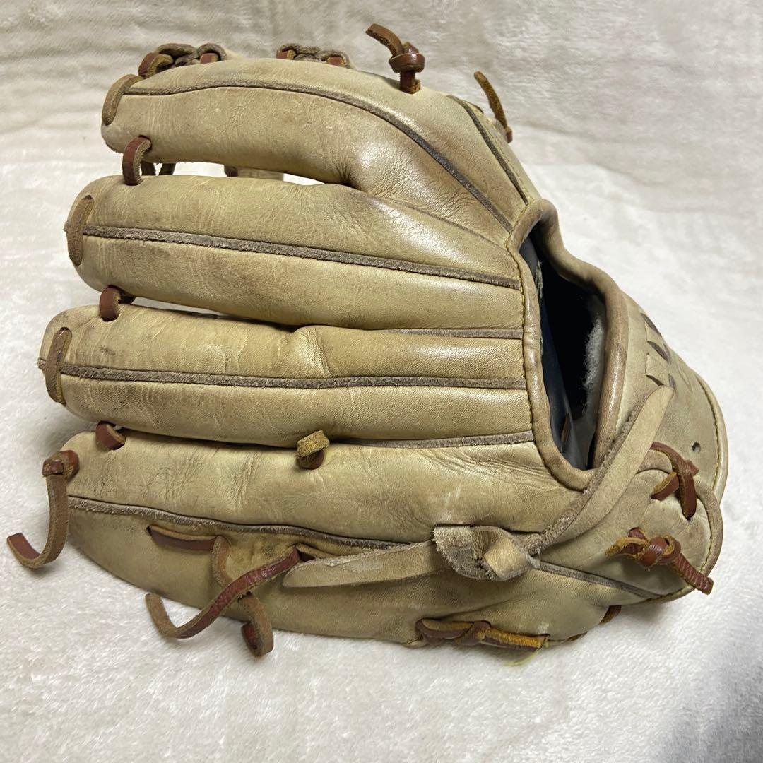 ミズノ グローバルエリート　硬式 内野手用 グローブ　高校野球　ブロンド