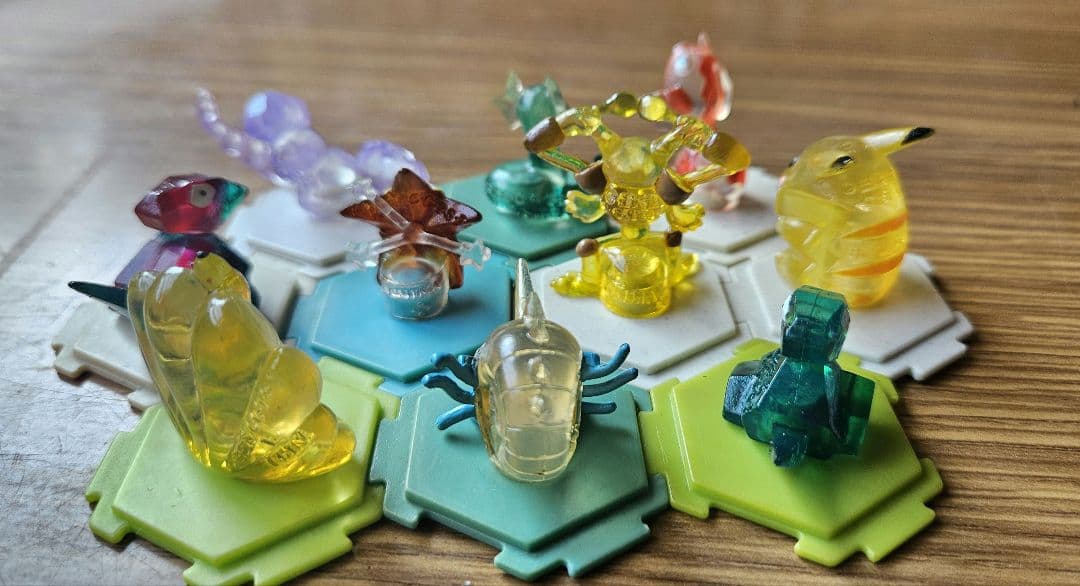 d*9様 初期 ポケモンフルカラーコレクション クリアタイプセット