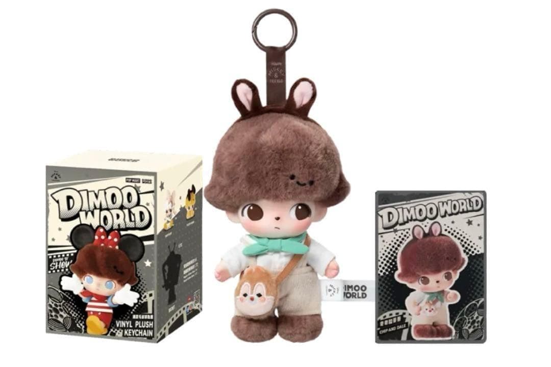 POPMART DIMOO ワールド ディズニー キーチェーン アソートボックス